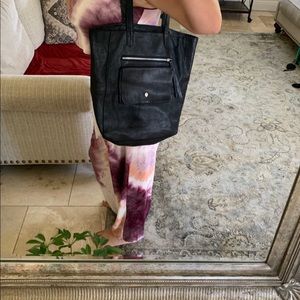 Day and Mood black leather bag ❤️❤️❤️